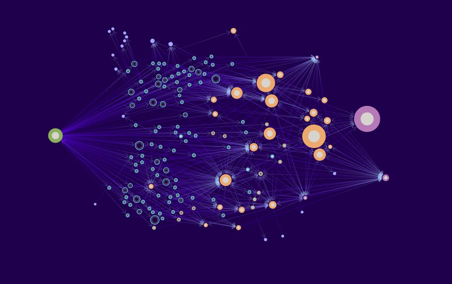 Network graph example